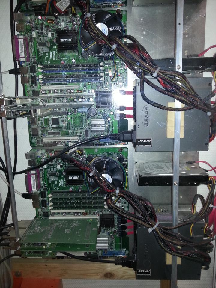 Detailansicht Mainboards