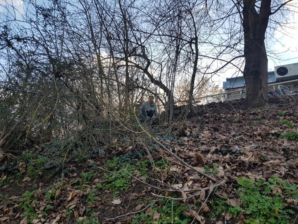 Steiler Hang und Muell? auf geht's!