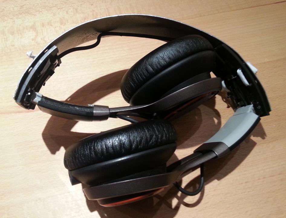 Headset gefaltet