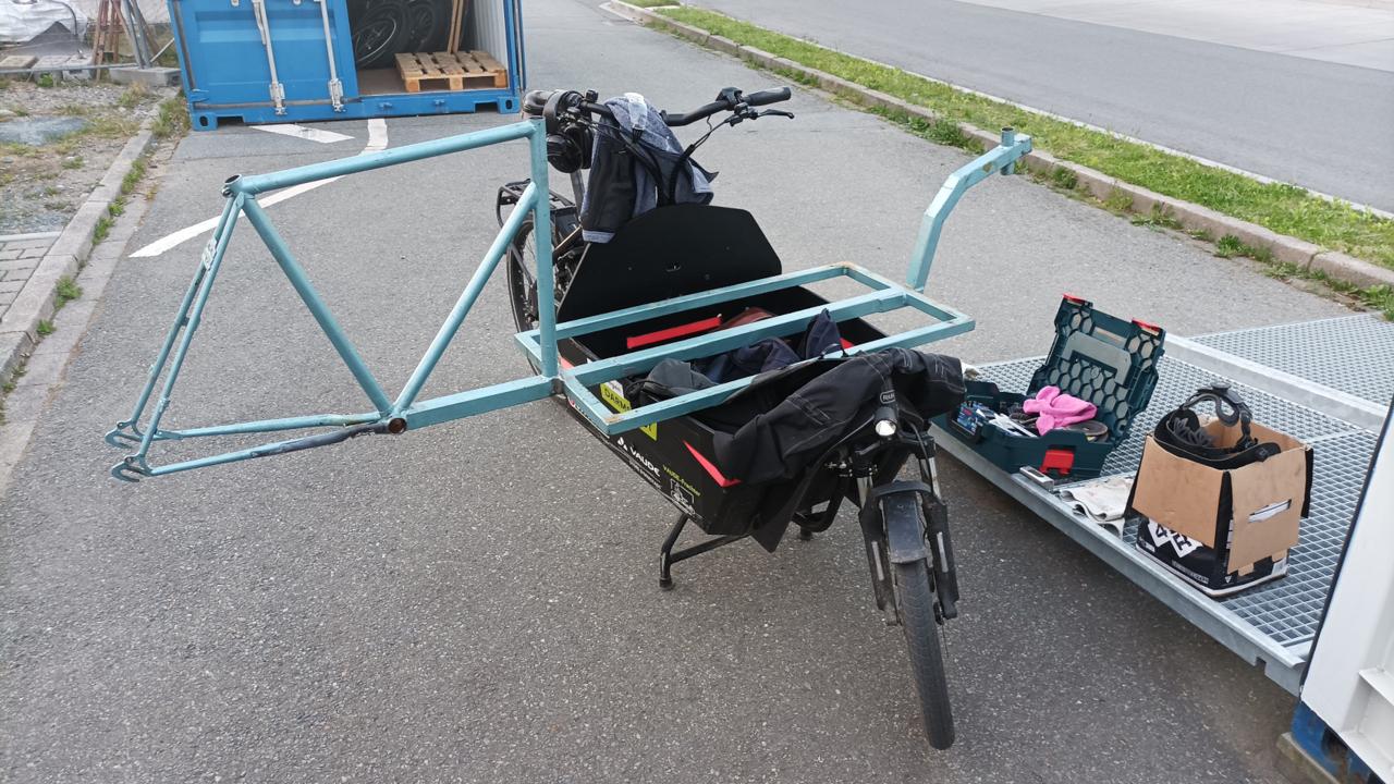 Alles wird zusammengepackt.