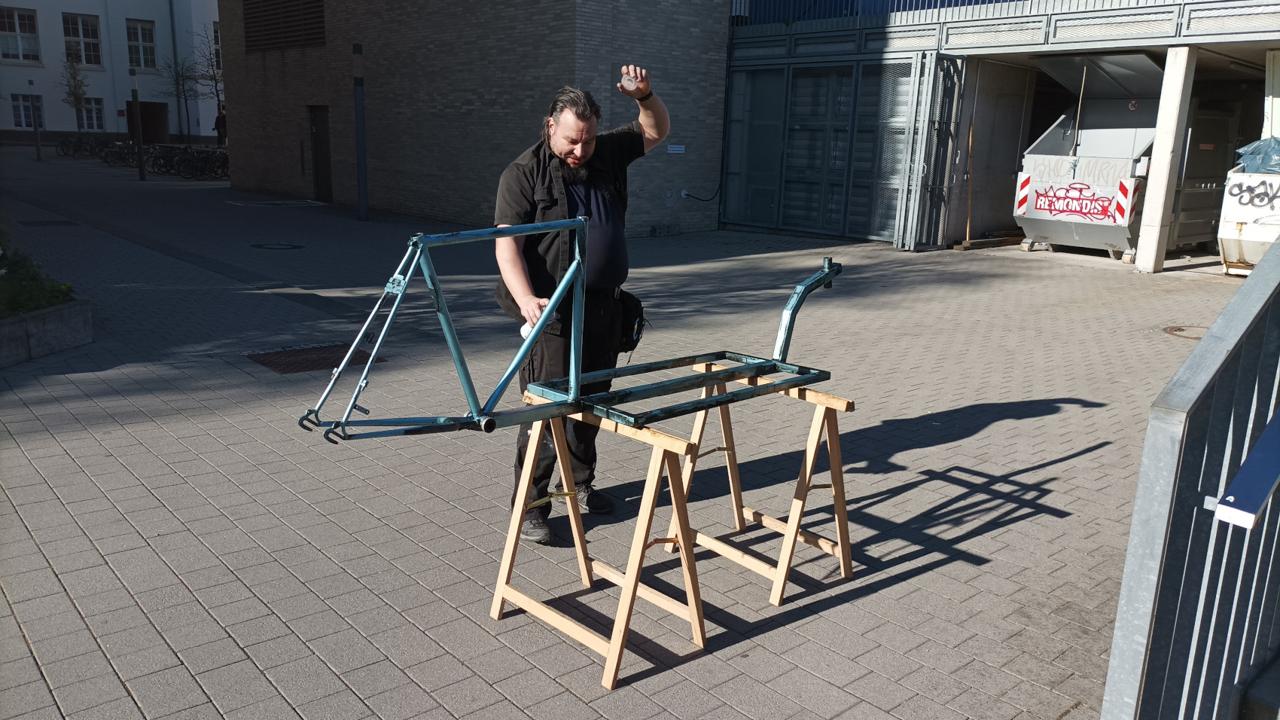 Klarlack-Flamenco mit Pyro und Samum