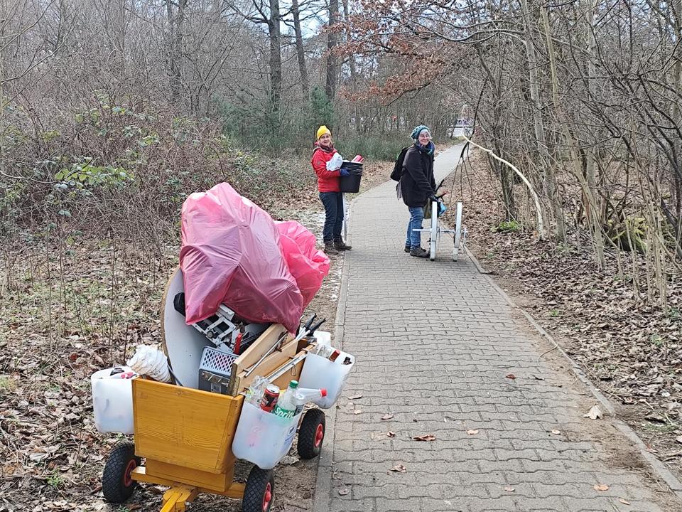 Waste-Buster vollbeladen