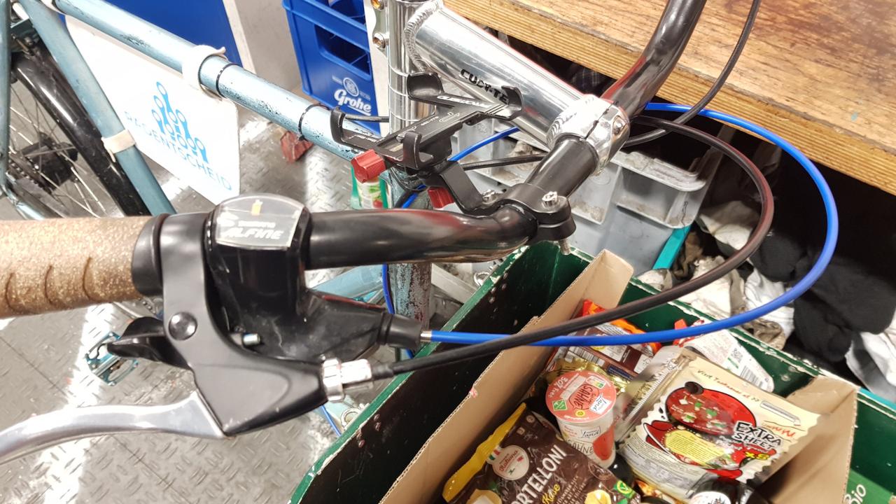 Neues Schaltkabel am Samum