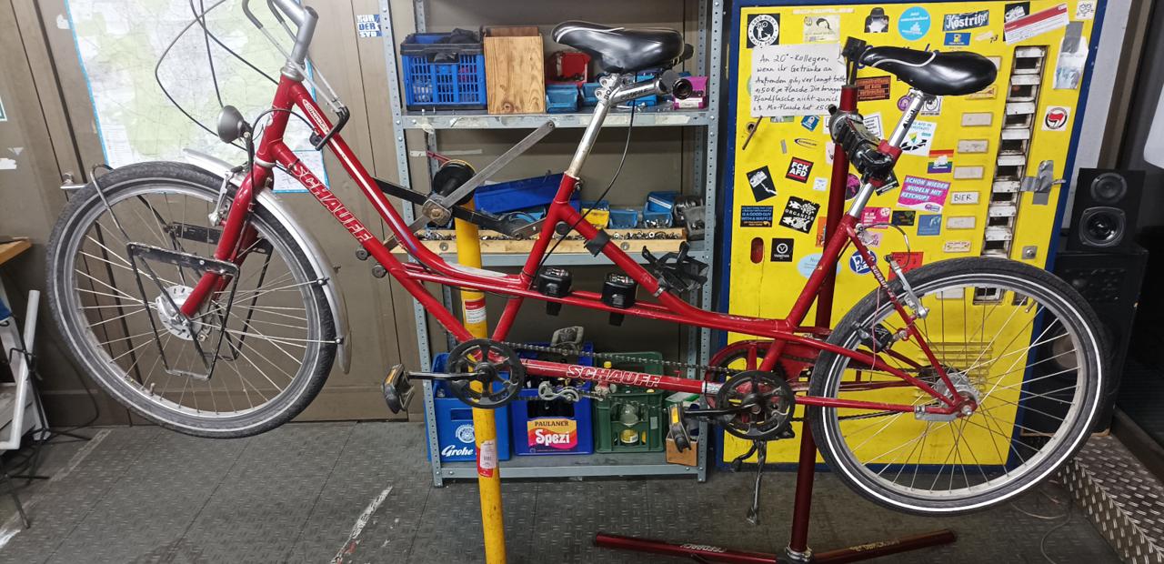 Tandem vorher